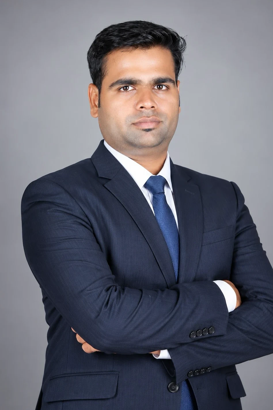 Portrait of Bhagwanji Gangani, Technical & Operations Director, of Advance Polymers Solutions Pvt. Ltd.