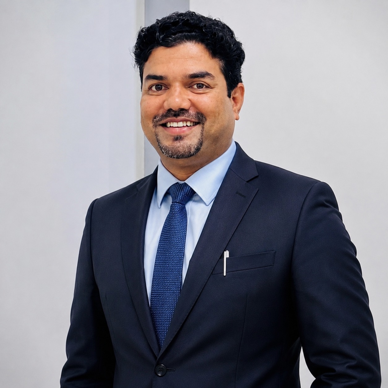 Portrait of Sachin Sureshchandra Salunkhe, Managing Director of Advance Polymers Solutions Pvt. Ltd.